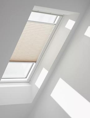 VELUX translucent pleated blinds